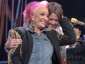 No introduction required: A scene from The Return of Tanya Tucker: Featuring Brandi Carlile
