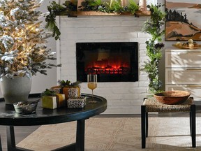 A garland helps to add whimsical detail to many areas of the home. Faux Fir Garland, $50, Marshalls