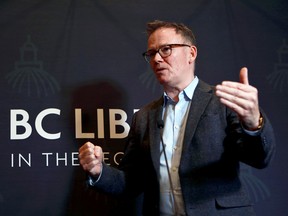 "I want this party to be a big-tent party," B.C. Liberal Leader Kevin Falcon says of party's name change to B.C. United, which still has not received final approval.