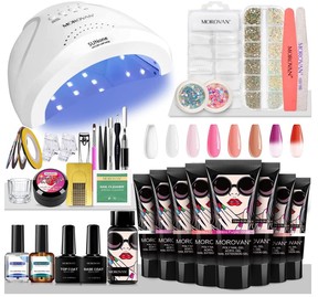 Morovan Gel Nail Kit.