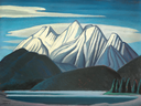 Mountain Sketch LXIII was painted circa 1928 by Canadian artist Lawren Harris. It is being sold as part of Microsoft co-founder Paul Allen's collection at Christie's on Thursday, Nov. 10, 2022.