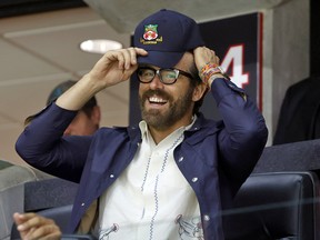 Ryan Gosling, or maybe Ryan Reynolds – who can tell? – at an Ottawa Senators home game on Nov. 8.
