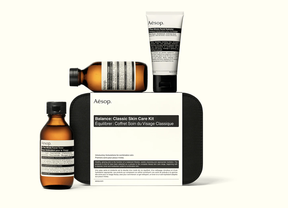 Aesop Balance Skincare Set.