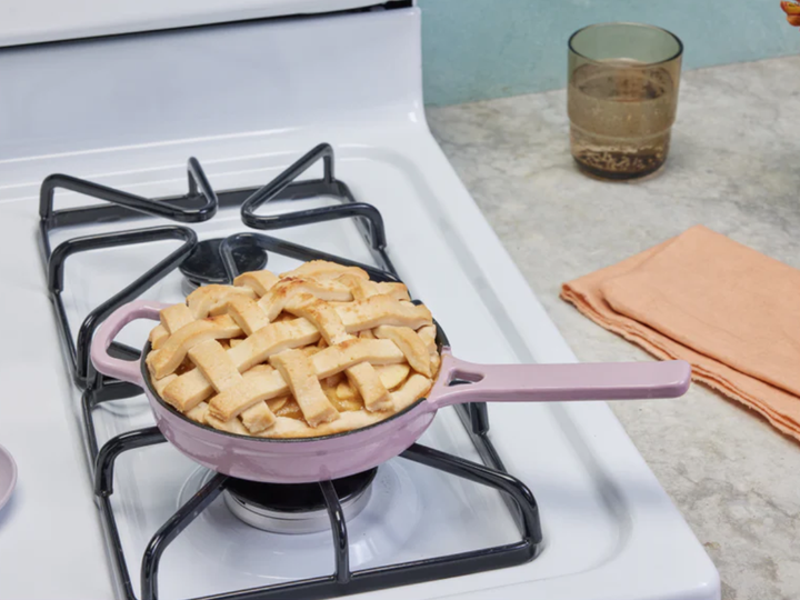  A mini cast-iron pan that looks as great as it functions.
