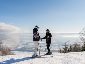 A natural wonder created by a meteorite some 400 million years ago, Charlevoix is known for its winter activities.