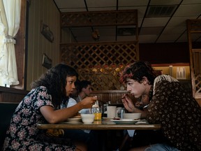 Hey, they are eaters! Taylor Russell and Timothée Chalamet in Bones and All.