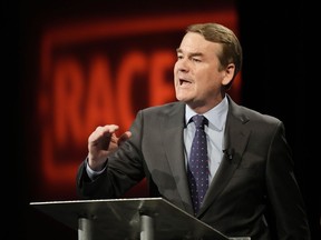 Democratic U.S. Sen. Michael Bennet speaks during a debate with Republican challenger Joe O'Dea, Friday, Oct. 28, 2022, on the campus of Colorado State University in Fort Collins, Colo.