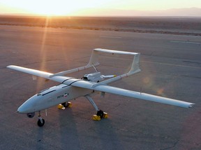 An Iranian Mohajer-6 military drone was shot down by Ukrainian forces and shown off in a CNN broadcast last month. A logo of Quebec-based Bombardier Recreational Products was visible in photographs of the wreckage.