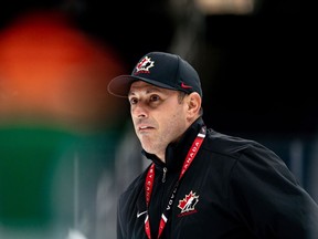 Canada's National Junior Team assistant coach Dennis Williams is shown in this undated handout photo. Williams, who helped Canada win the gold medal at the 2022 world junior hockey championship as an assistant coach, will lead the staff for the upcoming 2023 tournament.