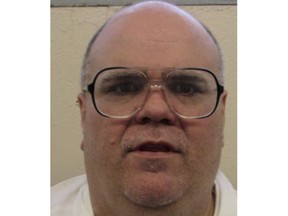 FILE - This undated photograph provided by the Alabama Department of Corrections shows inmate Alan Eugene Miller, who was convicted of capital murder in a workplace shooting rampage that killed three men in 1999. Alabama's string of troubled lethal injections, which worsened late Thursday, Nov. 17, 2022, as prison workers aborted another execution because of a problem with intravenous lines, is unprecedented nationally, a group that tracks capital punishment said Friday, Nov. 18. (Alabama Department of Corrections via AP, File)
