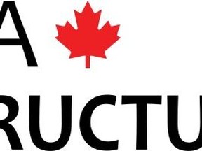 The Canada Infrastructure Bank logo is shown in a handout. A British Columbia First Nation has signed a multimillion-dollar agreement with Canada Infrastructure Bank to finance a badly needed wastewater treatment facility. THE CANADIAN PRESS/HO