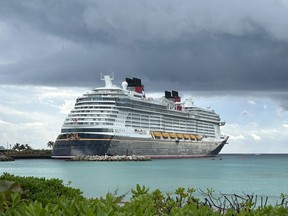 Disney Wish at Castaway Cay.