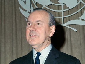 Canadian prime minister Lester B. Pearson.