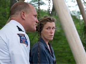 Woody Harrelson and Frances McDormand in Three Billboards Outside Ebbing, Missouri.