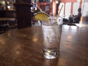 An alcoholic beverage is seen in a drinking establishment in Halifax on Aug. 1, 2018.&ampnbsp;A parliamentary committee is recommending the federal government launch a public awareness campaign to plainly explain an "extreme intoxication" policy that caused confusion when it was rushed into law earlier this year.&ampnbsp;THE CANADIAN PRESS/Andrew Vaughan