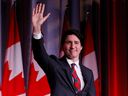 Başbakan Justin Trudeau, 14 Aralık 2022'de Ottawa'daki Liberal ulusal parti tatil partisinde konuşuyor.