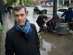 Dr. Julian Somers is seen in a file photo from Vancouver's notorious Downtown Eastside.