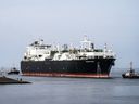 The LNG tanker will arrive in the Netherlands in September 2022. 