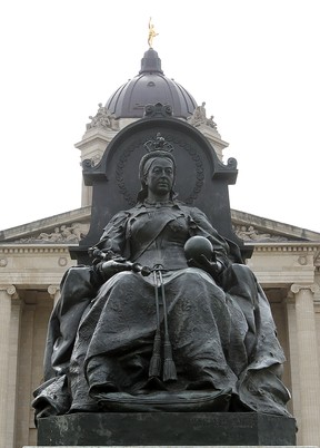 This is the Winnipeg statue of Queen Victoria that got kicked over by a protest mob in the summer of 2021. While demolishing its remnants last month, workers stumbled upon a secret message from 1921 bemoaning Manitoba’s them-regime of prohibition. “On account of the Prohibition, we are unable to adhere to the custom of depositing a bottle of brandy under the stone, for which we are extremely sorry,” read the message, which had been lain under the statue by a stonemason.