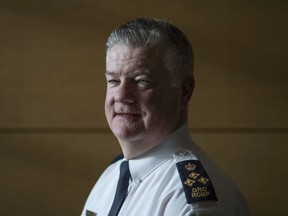 Assistant Commissioner Dennis Daley, the new commanding officer of the Nova Scotia RCMP, poses at RCMP headquarters in Dartmouth, N.S. on Wednesday, December 14, 2022.