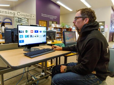 Robin Hepher, CEO of the Chinook Arch Regional Library System.