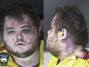 FILE - This booking photo provided by the Colorado Springs, Colo., Police Department shared via Twitter shows Anderson Lee Aldrich. Aldrich, the suspect accused of entering a gay nightclub clad in body armor and opening fire with an AR-15-style rifle, killing five people and wounding 17 others, is set to appear in court again Tuesday, Dec. 6, 2022, to learn what charges prosecutors will pursue in the attack, including possible hate crime counts. (Colorado Springs Police Department via AP, File)
