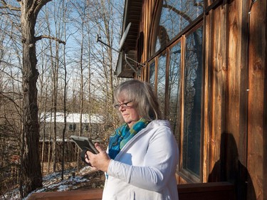In St. George, Ont., Jayne Little needs three internet connections just to get by.