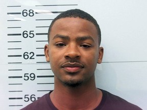 This photo provided by the Oxford (Miss.) Police Department shows Timothy Herrington Jr. Herrington has been charged with first-degree murder in the missing person's case of University of Mississippi student Jimmie "Jay" Lee. Herrington was released on a $250,000 bond Thursday, Dec. 1, 2022 as legal proceedings continue.Herrington had been in jail in Lafayette County without bail since July 22. (Oxford Police Department via AP)
