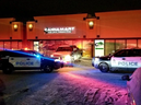 FILE: Police respond to the robbery of an Edmonton-based cannabis store in 2019. PHOTO BY TOM BRAID/TWITTER