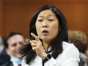 Minister of International Trade, Export Promotion, Small Business and Economic Development Mary Ng speaks during question period in the House of Commons on Parliament Hill in Ottawa, Thursday, May 19, 2022.