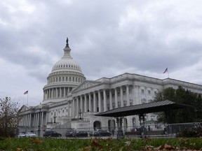 FILE - The U.S Capitol is seen Dec. 8, 2022, in Washington. The House has passed bipartisan legislation that would empower law enforcement agencies to adopt de-escalation training when encountering individuals with mental health issues. It is part of an effort to reduce the number of officer-involved fatalities.
