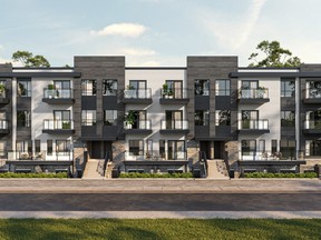 The Heartlake Collection in Brampton will contain more than 200 townhomes in various styles, including stacked units and back-to-backs.