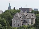 View of 24 Sussex Drive from Rockcliffe Park in Ottawa on Monday, July 22, 2019. 