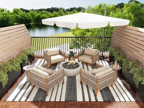 The master-planned community is located on 22 acres of forest and wetlands, a short distance from the Heart Lake Conservation Area.
