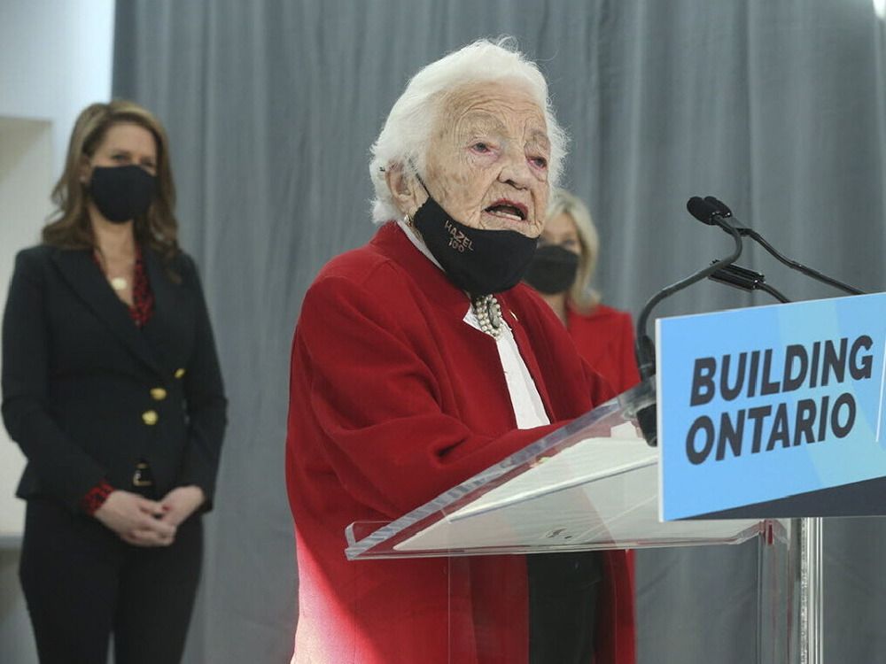 At 101 years old, Hazel McCallion did not think about her age