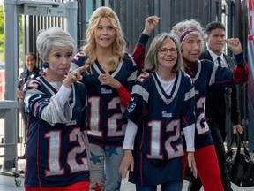 From left, Rita Moreno, Jane Fonda, Sally Field and Lily Tomlin in 80 for Brady.