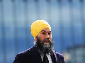 NDP Leager Jagmeet Singh told his caucus and party supporters that he will do everything he can to hold the Liberals to the confidence and supply agreement the two parties reached last year.