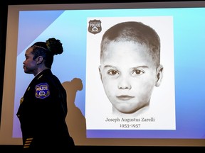 Philadelphia Police Commissioner Danielle Outlaw leaves after a news conference on Dec. 8, 2022, during which it was revealed that nearly 66 years after the battered body of a young boy was found stuffed inside a cardboard box, DNA testing had enabled police to identity the victim of the city's most notorious cold case as Joseph Augustus Zarelli, known until now as "America's Unknown Child."