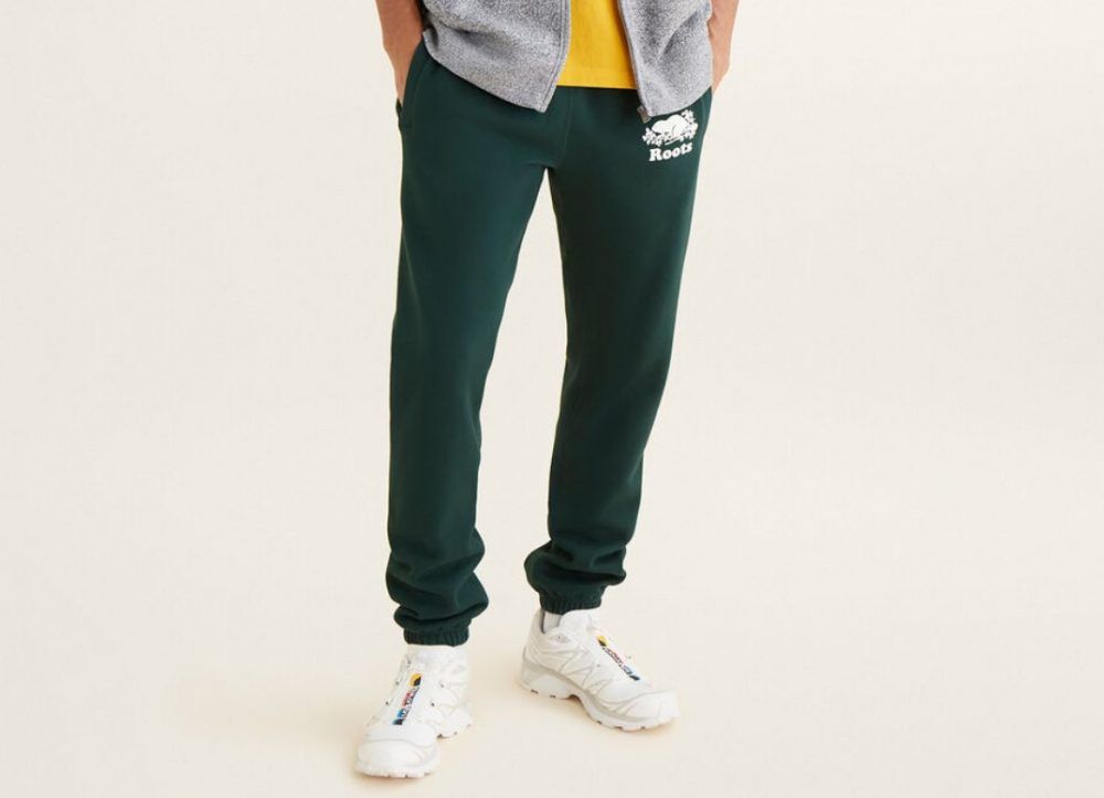 Roots just launched limited edition sweats for International Sweatpants Day