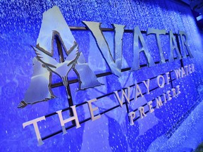 A general view of atmosphere is seen at the U.S. premiere of "Avatar: The Way of Water," Monday, Dec. 12, 2022, at Dolby Theatre in Los Angeles.
