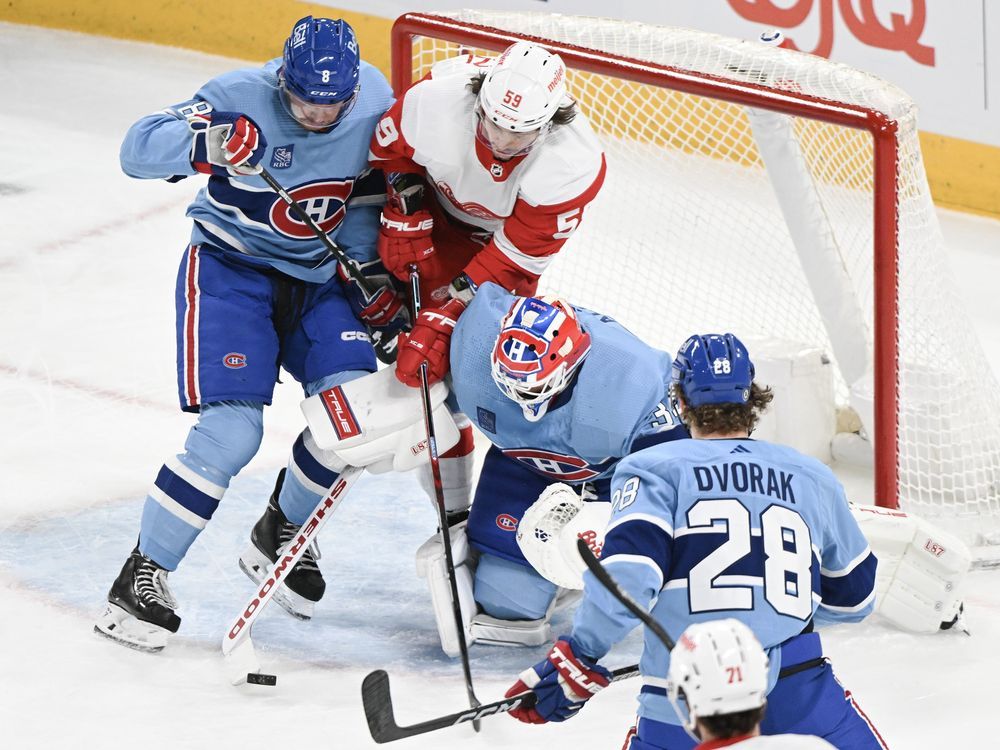 Fabbri scores winner as Red Wings top Canadiens 4-3 in overtime