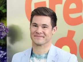 FILE - Adam Devine attends the premiere of Netflix's "Green Eggs and Ham," at the Hollywood American Legion Post 43 on Nov. 3, 2019, in Los Angeles. One of Mardi Gras' signature carnival krewes will be led this year by the actor and comedian in New Orleans, on Sunday, Feb. 19, 2023. Mardi Gras culminates on Tuesday, Feb. 21.