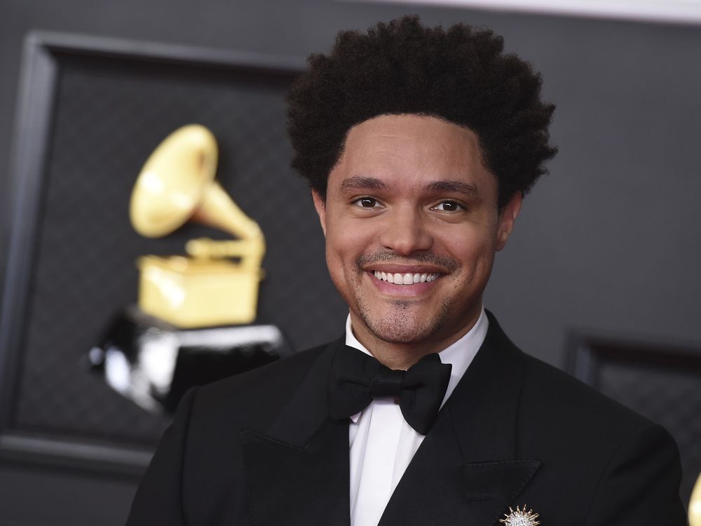 Trevor Noah returns as Grammy host with comfort, nervousness