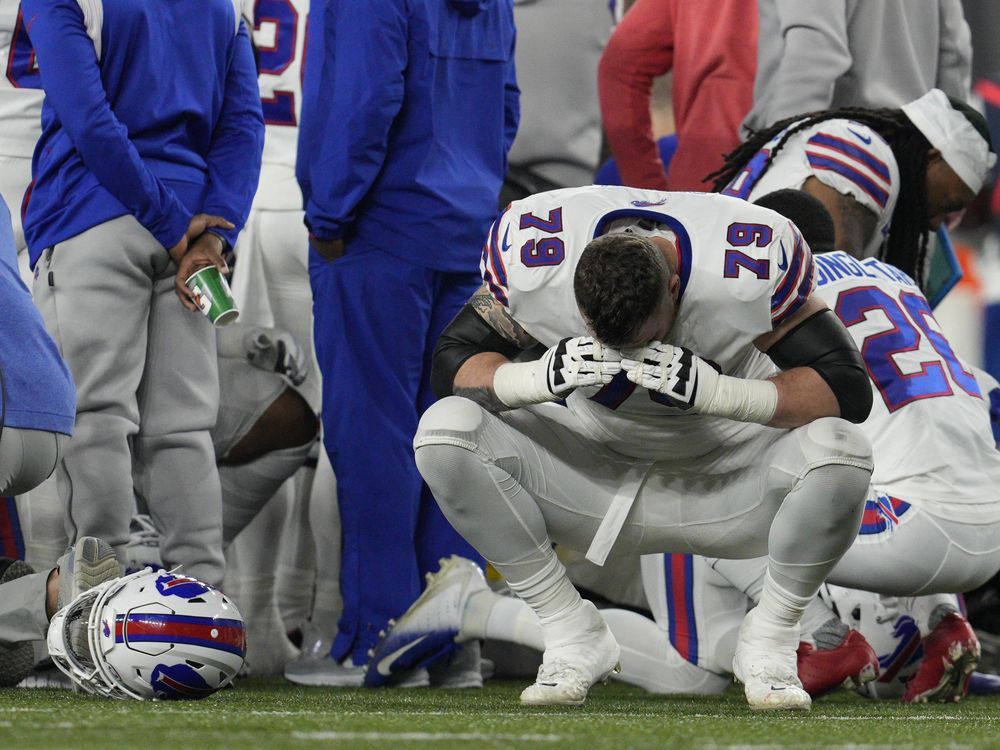 Bills vs. Bengals game postponed after player given CPR, taken to