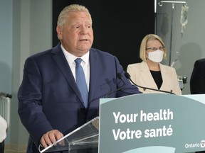 Ontario Premier Doug Ford says health-care workers from across Canada could soon start practising in Ontario more quickly under legislation the government plans to introduce next month.