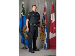 Constable Wade Tittemore poses in this undated handout photo. Tittemore, who died in an avalanche in southeastern B.C. on Jan. 9, has been posthumously promoted to detective for his dedication and commitment as an officer.