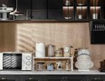 Expandable Kitchen Cabinet and Countertop Shelf Organizer