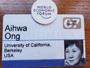 Aihwa Ong, éminent professeur d'anthropologie à l'Université de Californie à Berkeley, a publié un essai intitulé An Anthropologist in Davos.