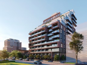Block Developments’ Urban Groove Condos will bring 15 storeys and 152 suites to 133 Vaughan Rd.