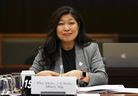 Minister of International Trade, Export Promotion, Small Business and Economic Development Mary Ng appears as a witness at a House of Commons standing committee on access to information, privacy and ethics, in Ottawa on Friday, Feb. 10, 2023. THE CANADIAN PRESS/Sean Kilpatrick